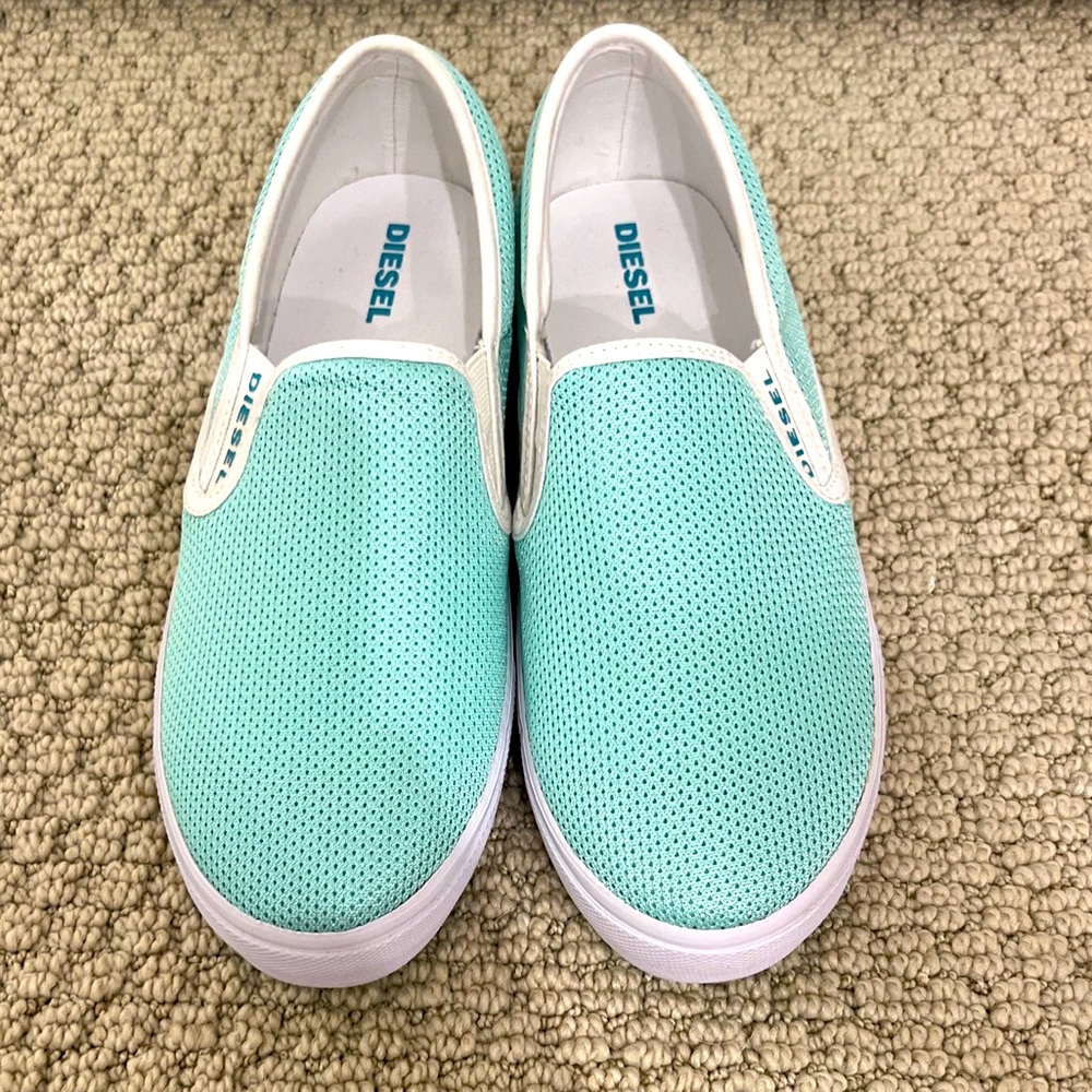New Diesel Woman Slip on 6 Mesh, Size EUR 39, Youth US 7, Women US 8